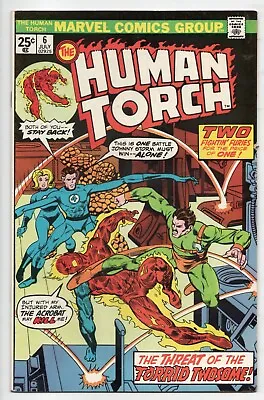Buy Human Torch  #6  ( Vf+  8.5 ) 6th Issue  Reprints Story From Strange Tales #106 • 10.36£