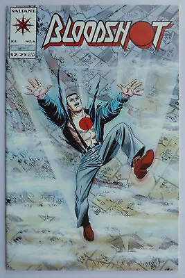 Buy Bloodshot #6 - 1st App Ninjak & Colin King - Valiant Comics July 1993 VF+ 8.5 • 6.99£