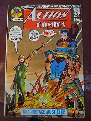 Buy Action Comics # 402 Vg/f 1971 Dc Comics Feud Of The Titans Supergirl Appearance • 7.19£