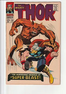 Buy The Mighty Thor #135 Marvel Comics Cents Copy • 60£