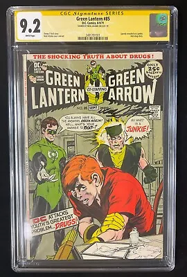 Buy Green Lantern #85 CGC SS 9.2 Neal Adams 1971 WHT/PGS Ant-drug Story • 630.73£