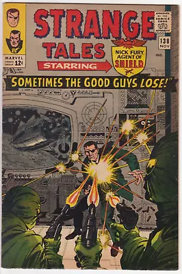 Buy Strange Tales #138, Marvel Comics 1965 FN- 5.5 1st Eternity. Kirby/Ditko • 79.95£