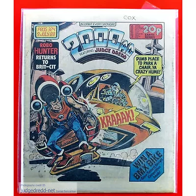 Buy 2000AD Prog 324 Comic Book Issue 9 7 1983 UK  + 1 Comic Bag And Board (Lot 558 . • 7.99£