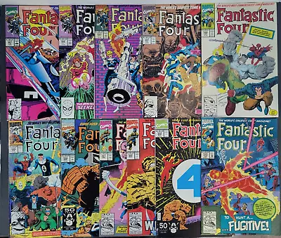 Buy (11) Fantastic Four #341 - 373 Lot Run Marvel Comics 1990 342 343 347 348 349 • 24.09£