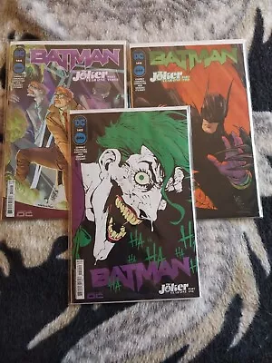 Buy Batman Vol 3 #142- 143 -144 Joker Year One  DC Comics 2024 • 15.27£