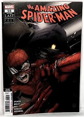 Buy AMAZING SPIDER-MAN #56 Marcelo Ferreira 2nd Print Variant Cover Marvel Comics • 4.47£