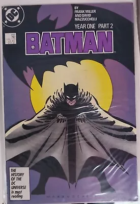 Buy Batman #405 Year One Part Two Frank Miller DC Comics 1987 NM • 16.09£