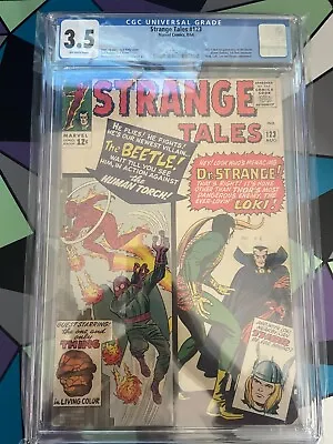 Buy Strange Tales #123 CGC 3.5 • 88£