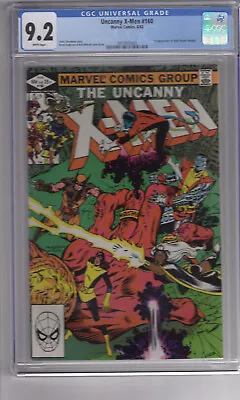 Buy Uncanny X-men #160 (1982)9.2 CGC W/P '1st Adult App...ILLYANA' • 52.26£