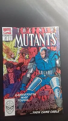 Buy NEW MUTANTS #91  (1990 Marvel Comics )   NM-  (9.0)  • 3.99£