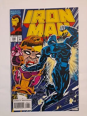 Buy IRON MAN Issue #296 Marvel Comics 1993 BAGGED AND BOARDED • 2.78£