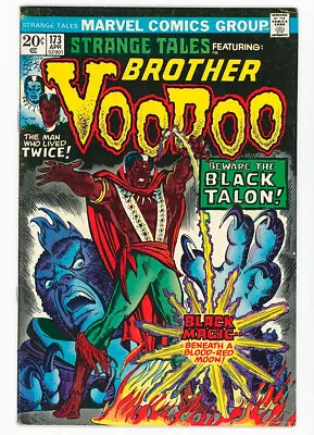 Buy Strange Tales 173 Brother Voodoo Vs Black Talon • 22.86£