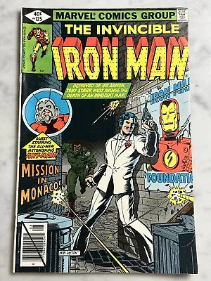 Buy Iron Man #125 NM- 9.2 - Buy 3 For Free Shipping! (Marvel, 1979) AF • 14.64£
