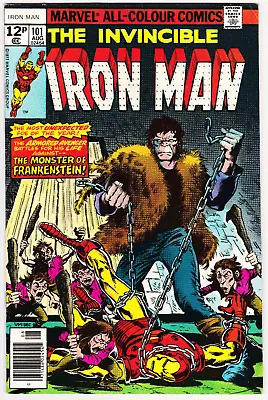 Buy IRON MAN # 101 - 1ST APP DREADKNIGHT / Vs. FRANKENSTEIN'S MONSTER - MARVEL 1977 • 3.95£