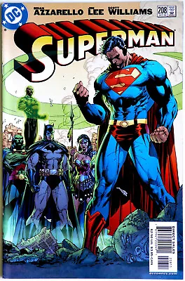 Buy Superman #208 Vol 2 DC Comics - Brian Azzarello - Jim Lee • 4.95£