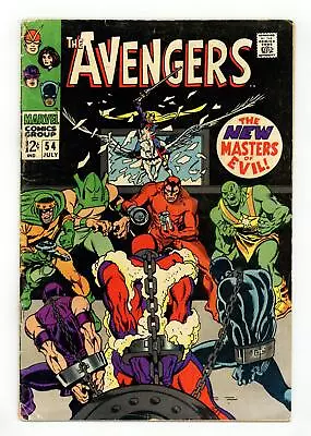 Buy Avengers #54 GD+ 2.5 1968 1st App. Ultron (cameo) • 16.79£