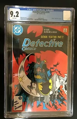 Buy Detective Comics #576 CGC 9.2 Todd McFarlane Batman • 104.08£