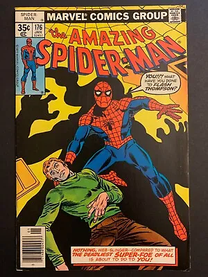 Buy Amazing Spider-Man 176 FN-VF -- Green Goblin Returns, Mary Jane Cameo 1978 • 14.23£