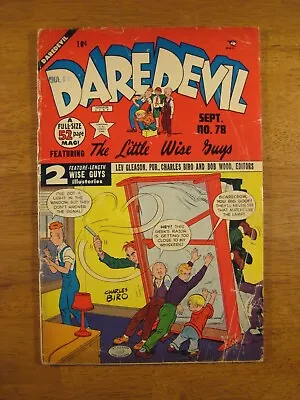 Buy DAREDEVIL #78 1951 (VG-) Gleason, Golden Age! Nice Color! • 14.87£