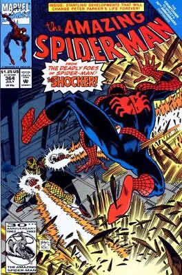Buy AMAZING SPIDER-MAN #364 (Spider-Man) NM | KEY! SCOURGE NEW COSTUME! • 3.94£