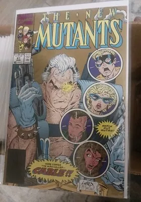 Buy The New Mutants 87 2nd Print 1st Appearance Cable MARVEL Comic KEY Liefeld .  • 11.91£