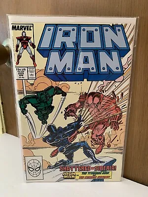 Buy Iron Man 229 🔑1988 Armor Wars Pt 5🔥VS Titanium Man & Crimson Dynamo🔥NM- • 11.60£