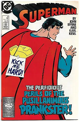 Buy DC Copper Age: Superman #16 (John Byrne) 1st Post-Crisis App. Supergirl (1988) • 2.01£