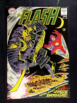 Buy Flash 180 FN/VF 7.0 1st App. Samuroids Vintage DC Comics  1968 • 59.12£