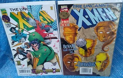 Buy Marvel Comics Uncanny X-Men #330 & #332 Lot 1996 Wolverine Cyclops • 13.06£