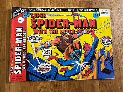 Buy Super Spider-man With The Super Heroes #175 - Marvel Comics - 1976 • 3.25£