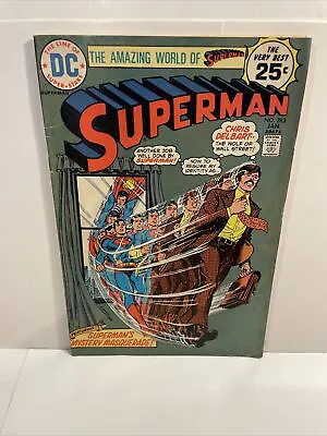 Buy Bronze Age DC Comics, SUPERMAN No.283, 1975, VG/FN Classic Cover, Curt Swan Art • 7.08£