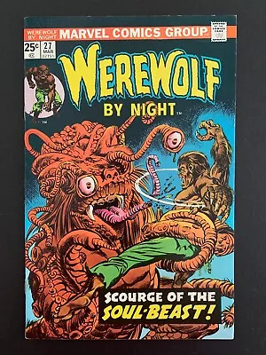 Buy Werewolf By Night #27 *high Grade!* (marvel, 1975)  Mvs Intact!  Lots Of Pics! • 19.73£