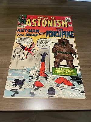 Buy Tales To Astonish #48 (1963, Marvel)  1st Appearance Porcupine Ant-Man The Wasp • 118.59£
