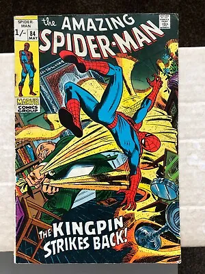 Buy Amazing Spider-Man 84 (1970) Kingpin App. 2nd App Of Schemer & Vanessa Fisk • 19.99£