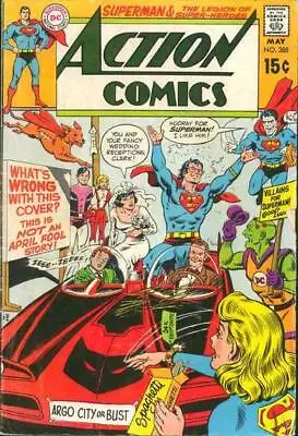 Buy Action Comics (1938) # 388 (4.0-VG) Legion Of Super-Heroes 1970 • 9£