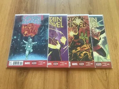 Buy Captain Marvel 11, 12, 13 & 15. All Nm Cond. Marvel. 2014 Series. • 4.50£