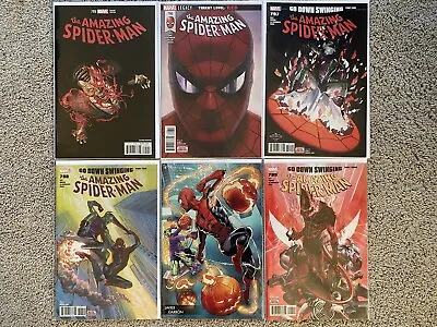 Buy Amazing Spider-man Lot #795 2nd Print #796 797 798 W/variant & #799 Nm Marvel • 29.92£