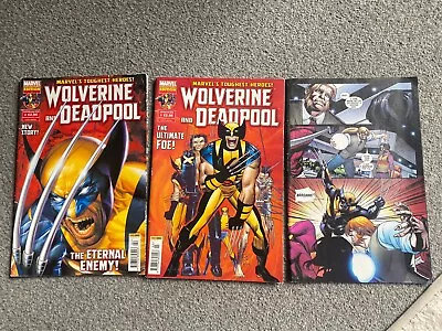 Buy Bundle Of 3 Wolverine And Deadpool Comics • 0.99£