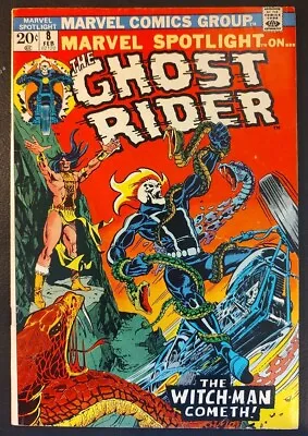 Buy Marvel Spotlight 8 4th Ghost Rider, 1st Snake Dance, Sam Silvercloud VF-!!🔑💎🔥 • 35.44£