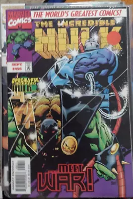 Buy INCREDIBLE HULK  # 456 1997 Marvel Disney  Xmen Apocalypse Horseman War KEY • 10.09£