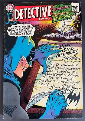 Buy DETECTIVE COMICS #366 DC 1967 F/VF Silver Age Infantino Cover, Gardner Fox Story • 19.77£