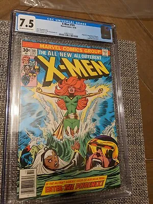 Buy X-Men #101 CGC 7.5 Origin & 1st App Of Phoenix 1976 • 399.76£