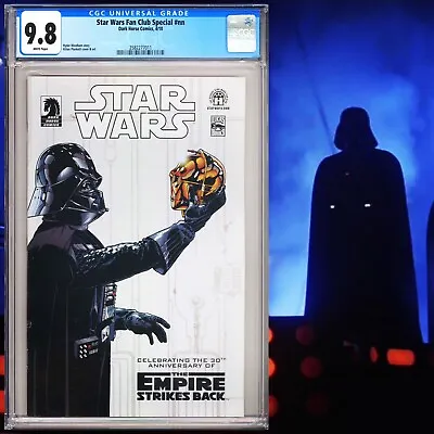 Buy CGC 9.8 Star Wars Fan Club Special #nn 2010 White Pages Hard To Find Issue • 916.15£