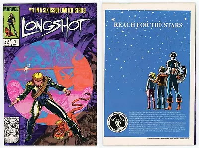 Buy Longshot #1 (FN/VF 7.0) 1st App Longshot & Spiral X-Men Mojoworld 1985 Marvel • 22.52£