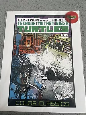 Buy Teenage Mutant Ninja Turtles Color Classics IDW #3 Front Cover Art Print • 9.99£