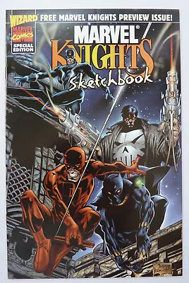 Buy Marvel Knights Sketchbook - Wizard Suppliment Preview Issue 1998 VF- 7.5 • 5.25£