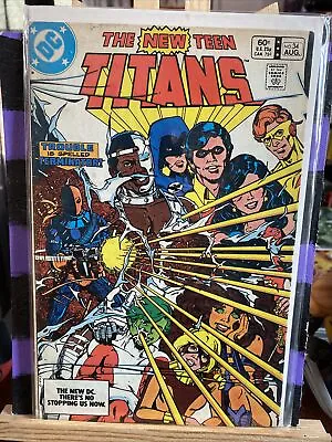 Buy New Teen Titans #34  Controversial Issue  1st Full Cover App. Of Deathstroke • 9.59£