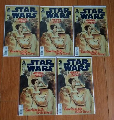 Buy Star Wars Rebel Heist Dark Horse Comics Issue 2 Lot Of 5 Comics  • 13.84£