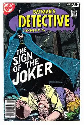 Buy BATMAN'S DETECTIVE COMICS #476 - April 1978 - The Joker, Hugo Strange - VF • 67.52£