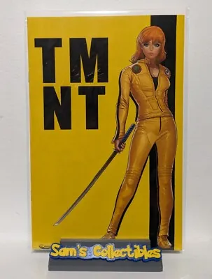 Buy TMNT 1 NYCC EXCLUSIVE Sajad Shah Yellow Kill Bill Homage Ninja Turtles Comic NM • 34.99£